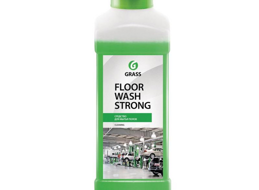 Средство для машинной и ручной мойки водостойких полов Grass Floor Wash Strong 1.2 кг (концентрат)